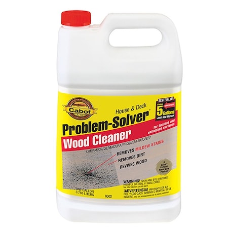 Cabot 1 Gal Problem-Solver Wood Cleaner 8002